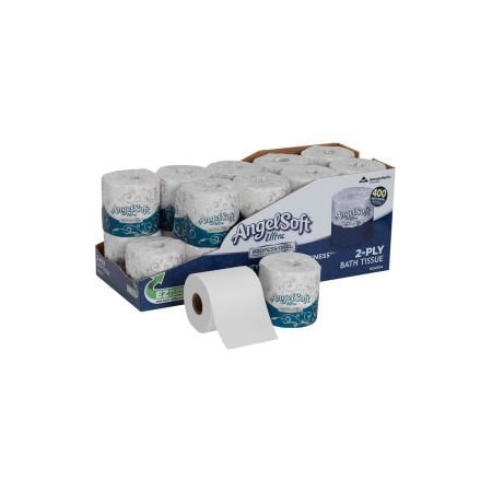 Georgia-Pacific Angel Soft Ultra Professional Series® 2-Ply Embossed Toilet Paper By GP Pro, 20 Rolls Per Case 1632014